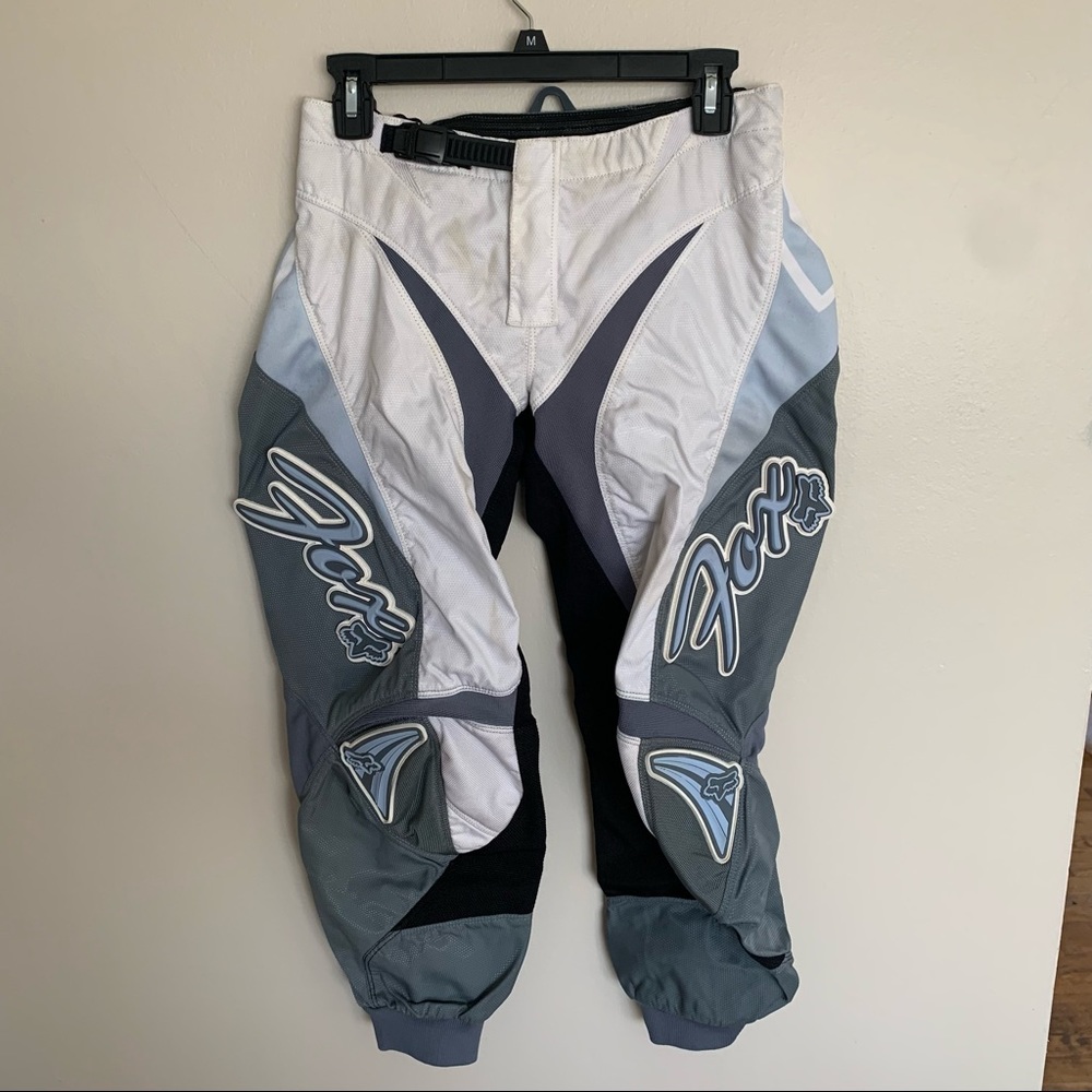 Fox Racing VTG Motocross Pants Baby Blue